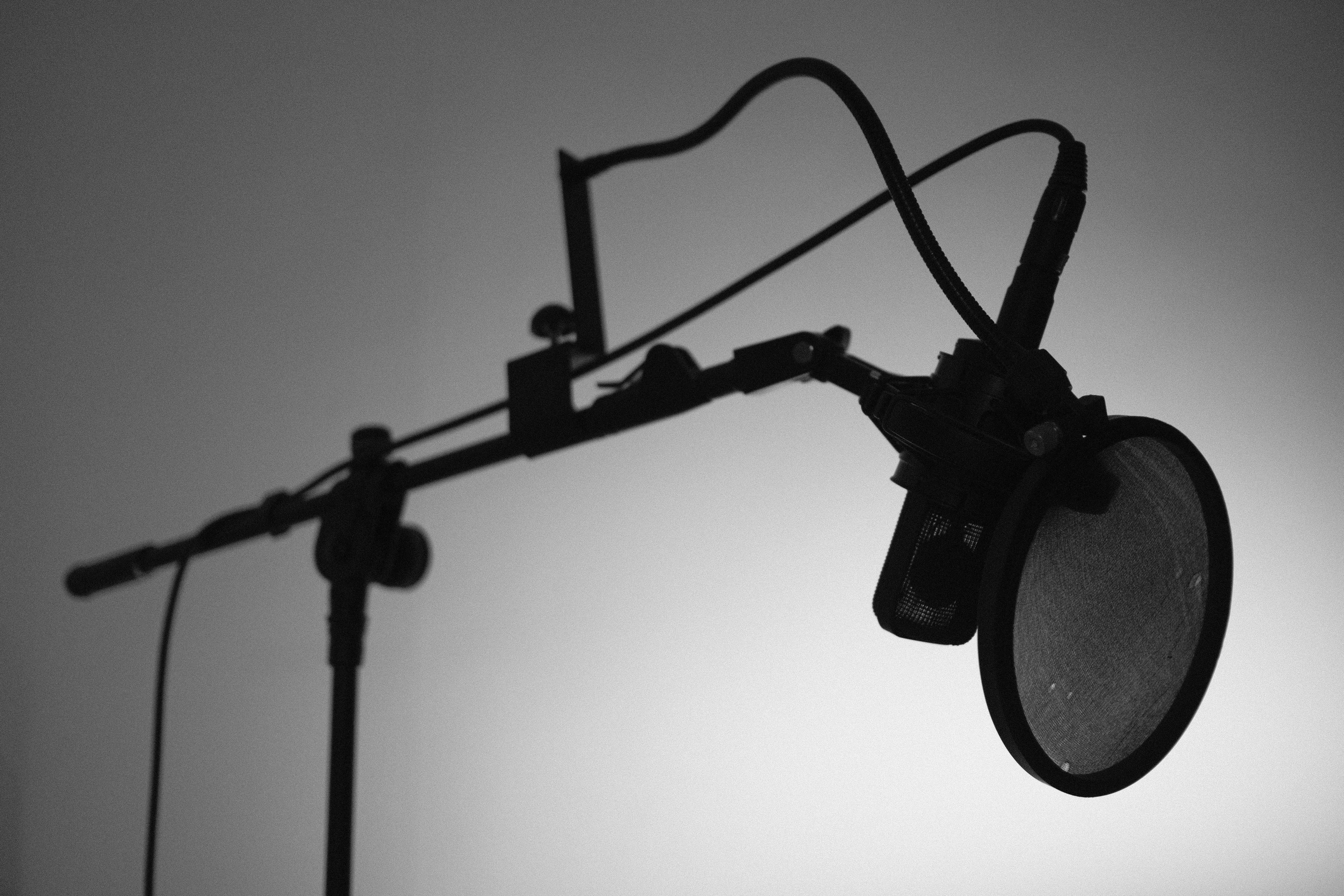 Podcast recording studio